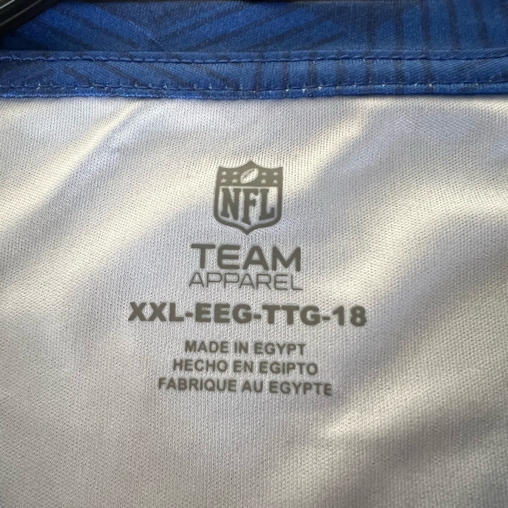 NFL Blue NY Giants Kids Short Sleeve Tee - Picture 2 of 3